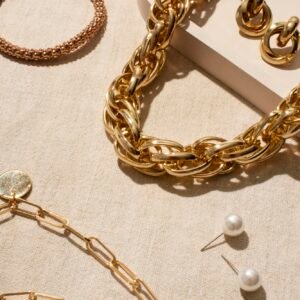 Cadena de Oro Amarillo 24K Estilo Singapur